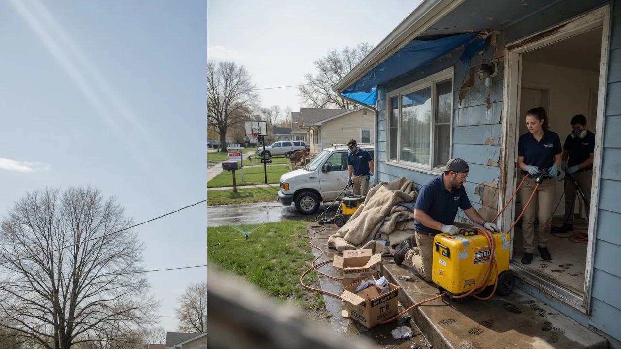 Basement Flood Cleanup in Jamestown, IN near me